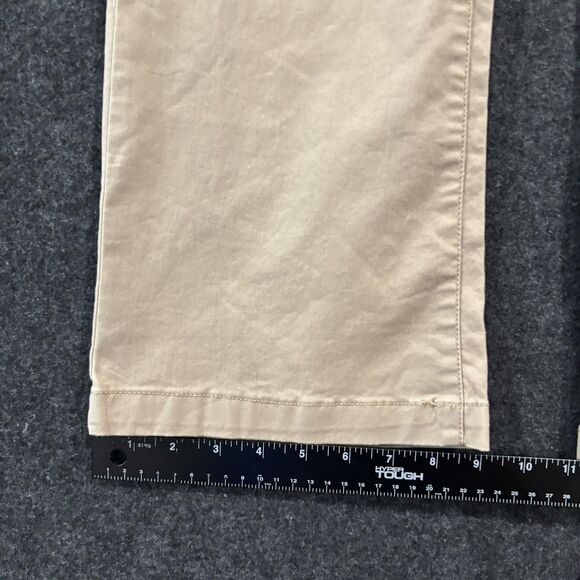 American Eagle Outfitters Pants Women's 10 Short Khaki Kick Boot Stretch Chino - Picture 5 of 12